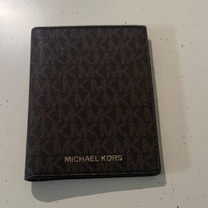 Michael Kors Dark Brown Key & Card Holder